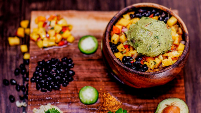 Fresh grain bowl